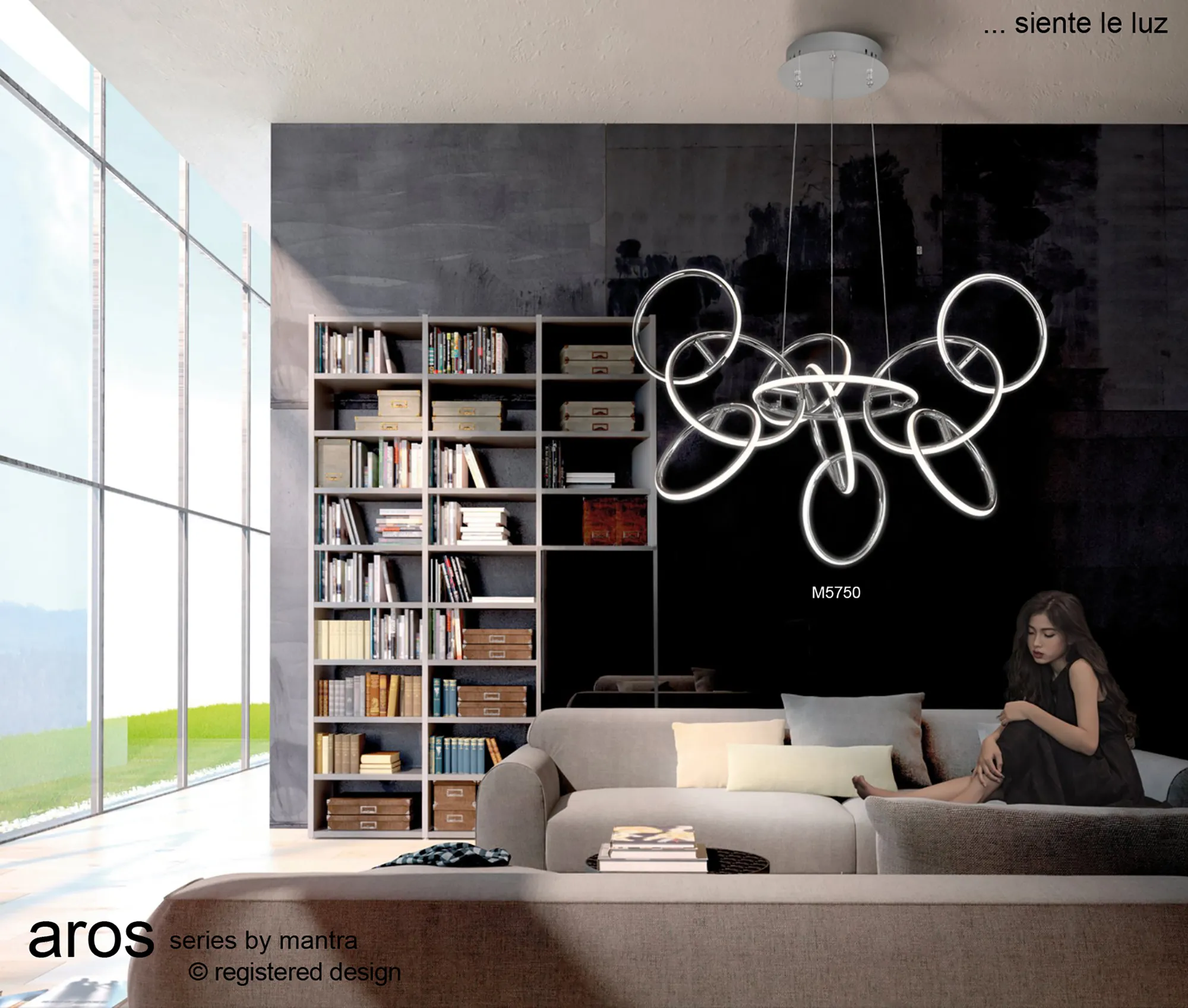 Aros Ceiling Lights Mantra Ring Pendants Aros Ceiling Lights Mantra Ring Pendants